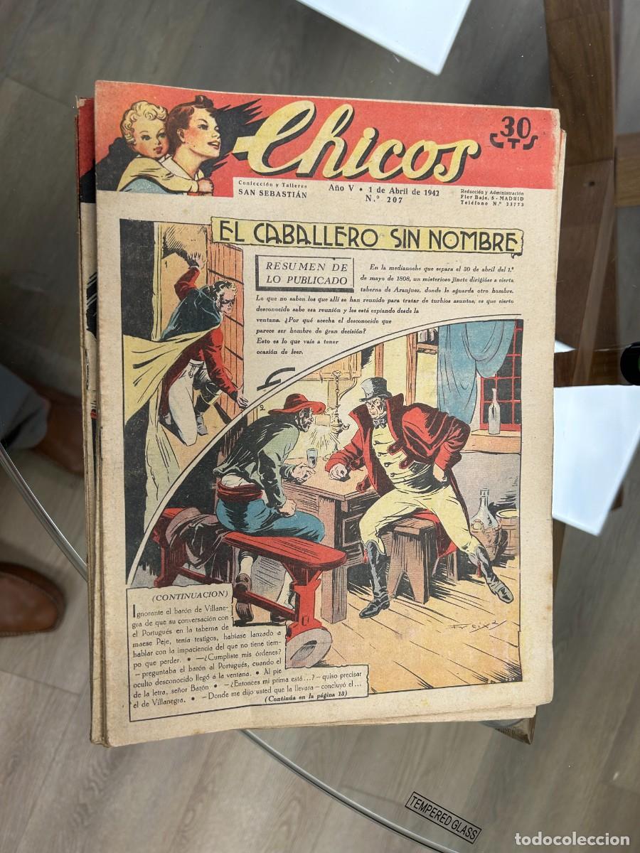 C&oacute;mics: chicos lote de 47 numeros entre el n&ordm; 207 y el 255 se vende el lote y se puede llegar a vender suelt