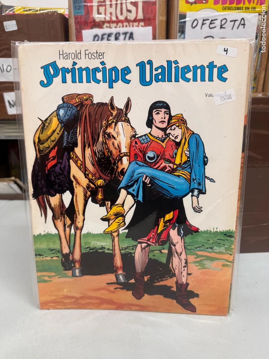 C&oacute;mics: PRINCIPE VALIENTE EDICIONES B.O. NUMERO 4