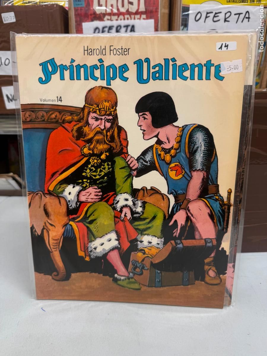 C&oacute;mics: PRINCIPE VALIENTE EDICIONES B.O. NUMERO 14