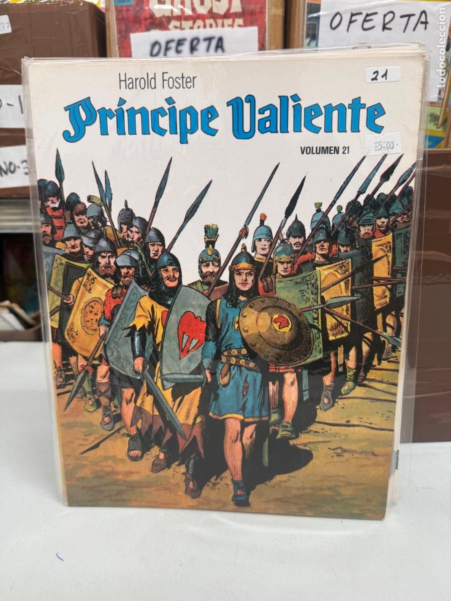 C&oacute;mics: PRINCIPE VALIENTE EDICIONES B.O. NUMERO 21
