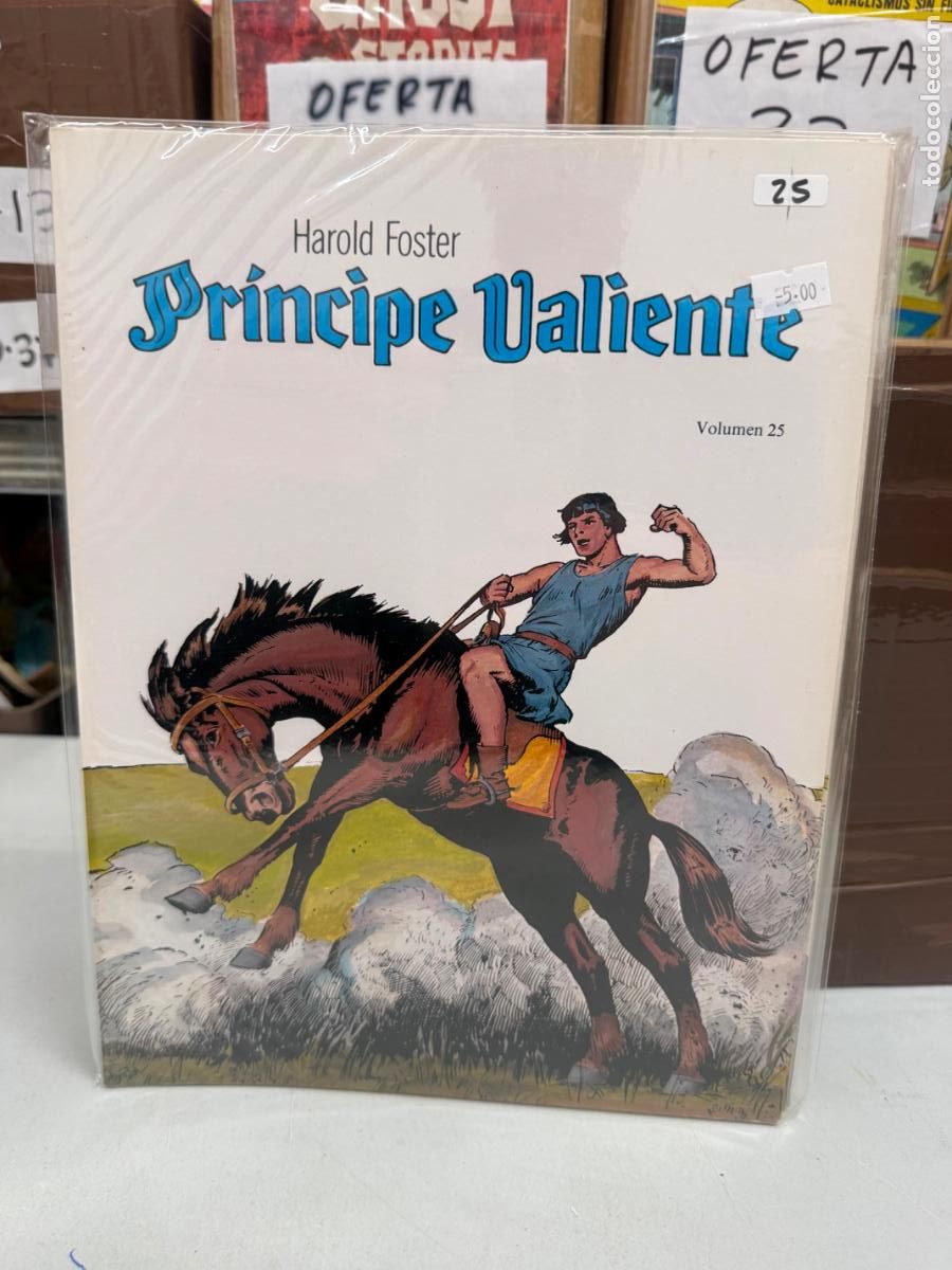 C&oacute;mics: PRINCIPE VALIENTE EDICIONES B.O. NUMERO 25