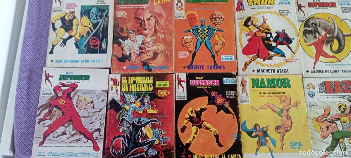 C&oacute;mics: Lote de 30 comic v&eacute;rtice de los 4 fant&aacute;sticos Thor,namor , dan defensor - Foto 2