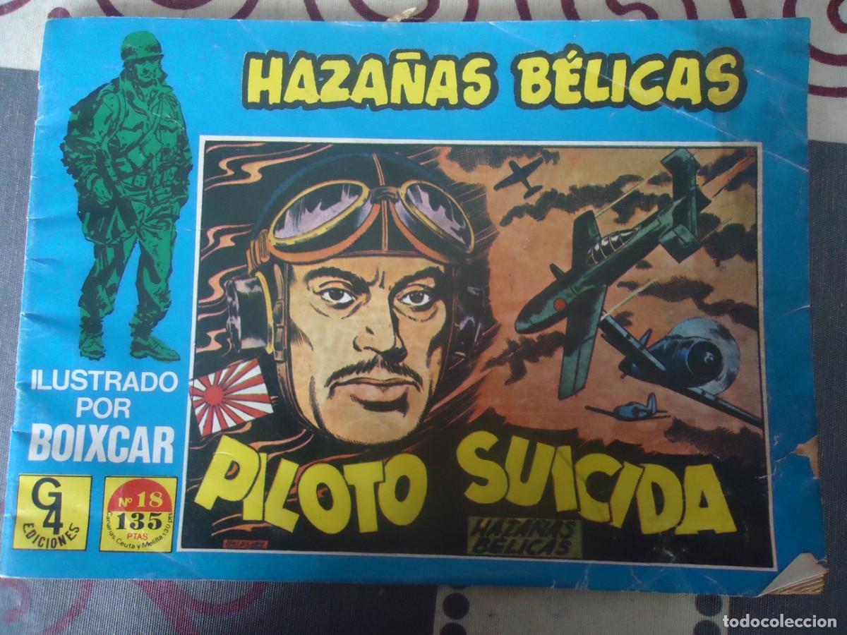 Comics: HAZA&Ntilde;AS BELICAS, PILOTO SUICIDA