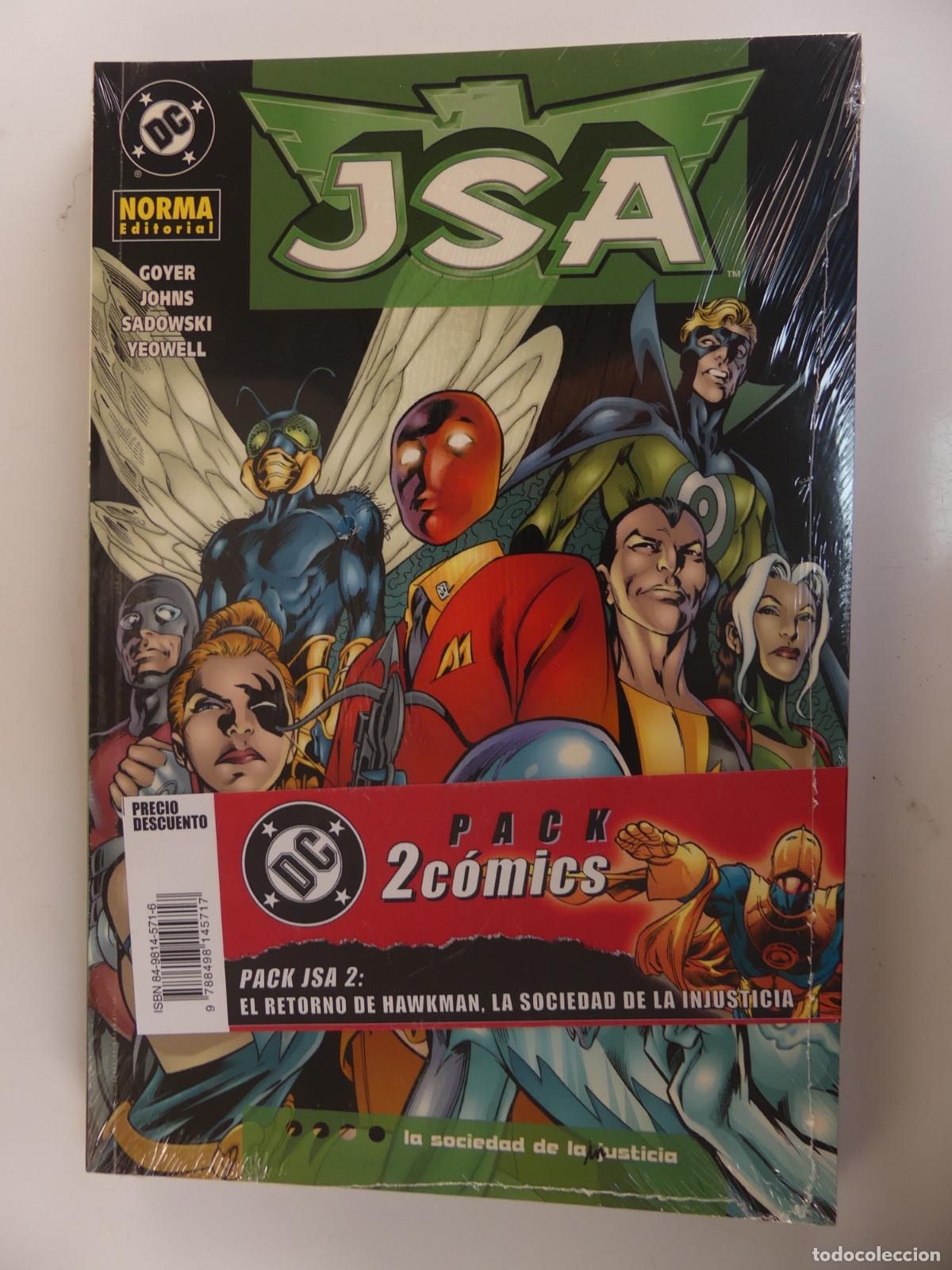 Comics: PACK DE 2 COMICS - JSA 2 -- REF: 23