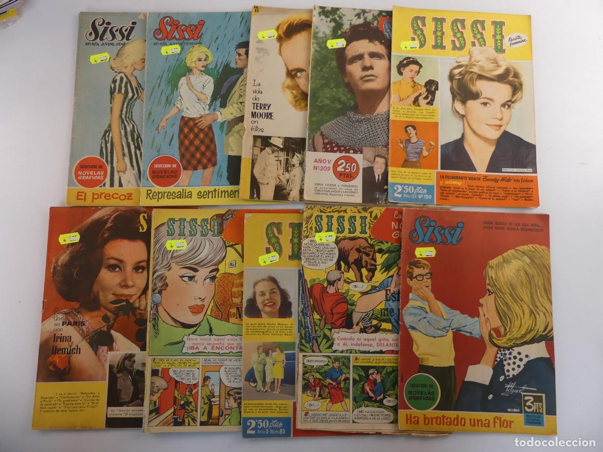 Comics: COLECCION LOTE DE 10 NUMEROS DE LA REVISTA SISSI-- REF: 49