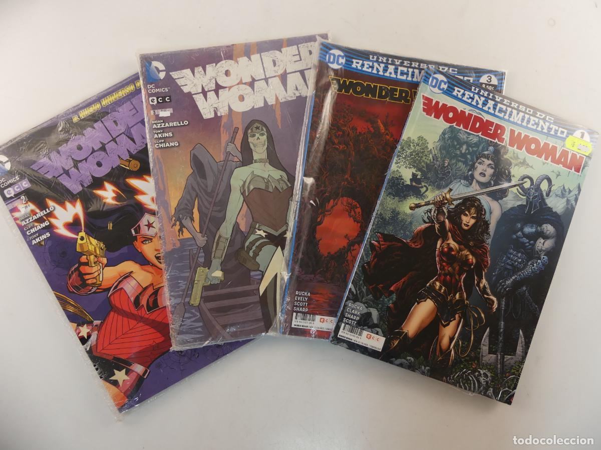 Comics: LOTE DE 4 NUMEROS DE COMICS WONDERWOMAN -- REF: 58