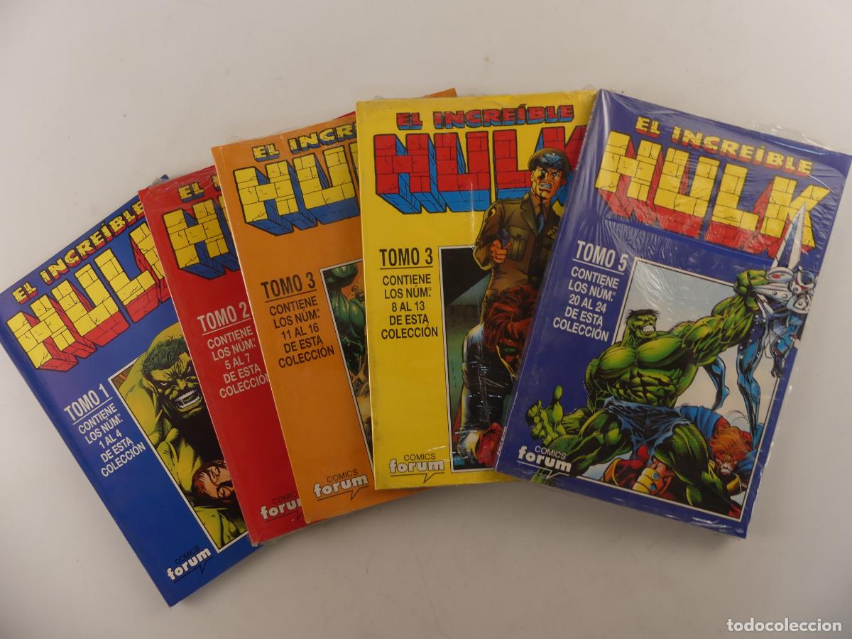 C&oacute;mics: LOTE DE 5 NUMEROS DE COMICS HULK -- REF: 64 - Foto 1