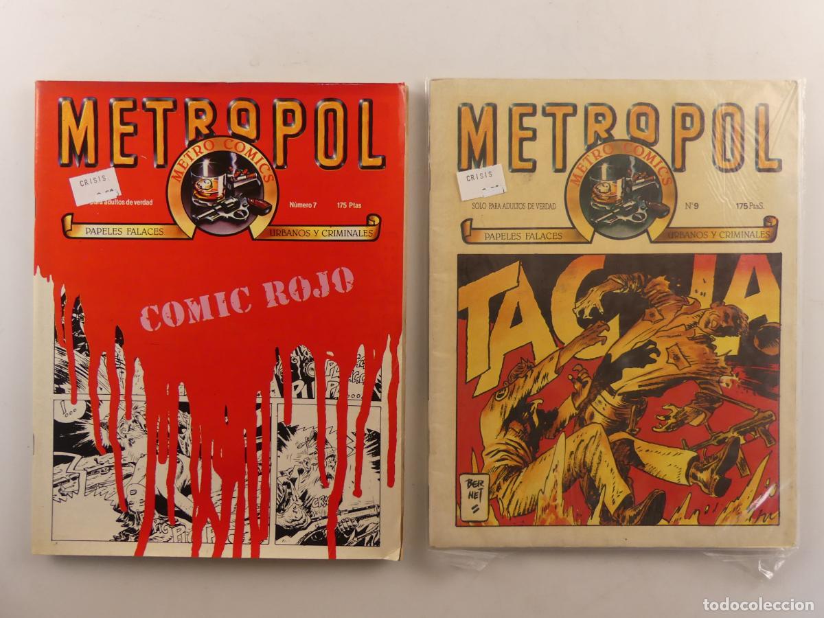 C&oacute;mics: LOTE DE 5 NUMEROS DE COMICS METROPOL -- REF: 59 - Foto 3