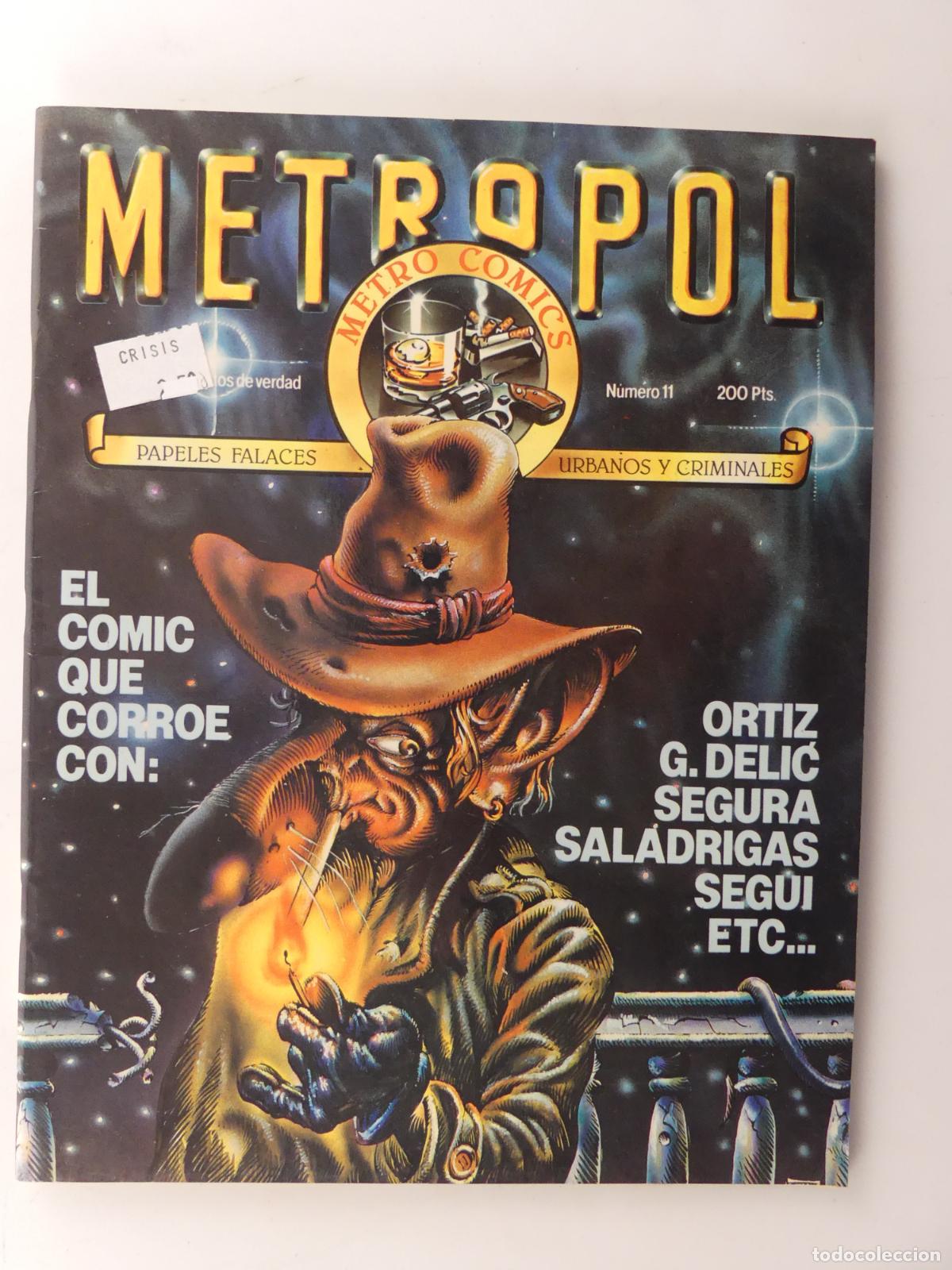 C&oacute;mics: LOTE DE 5 NUMEROS DE COMICS METROPOL -- REF: 59 - Foto 4