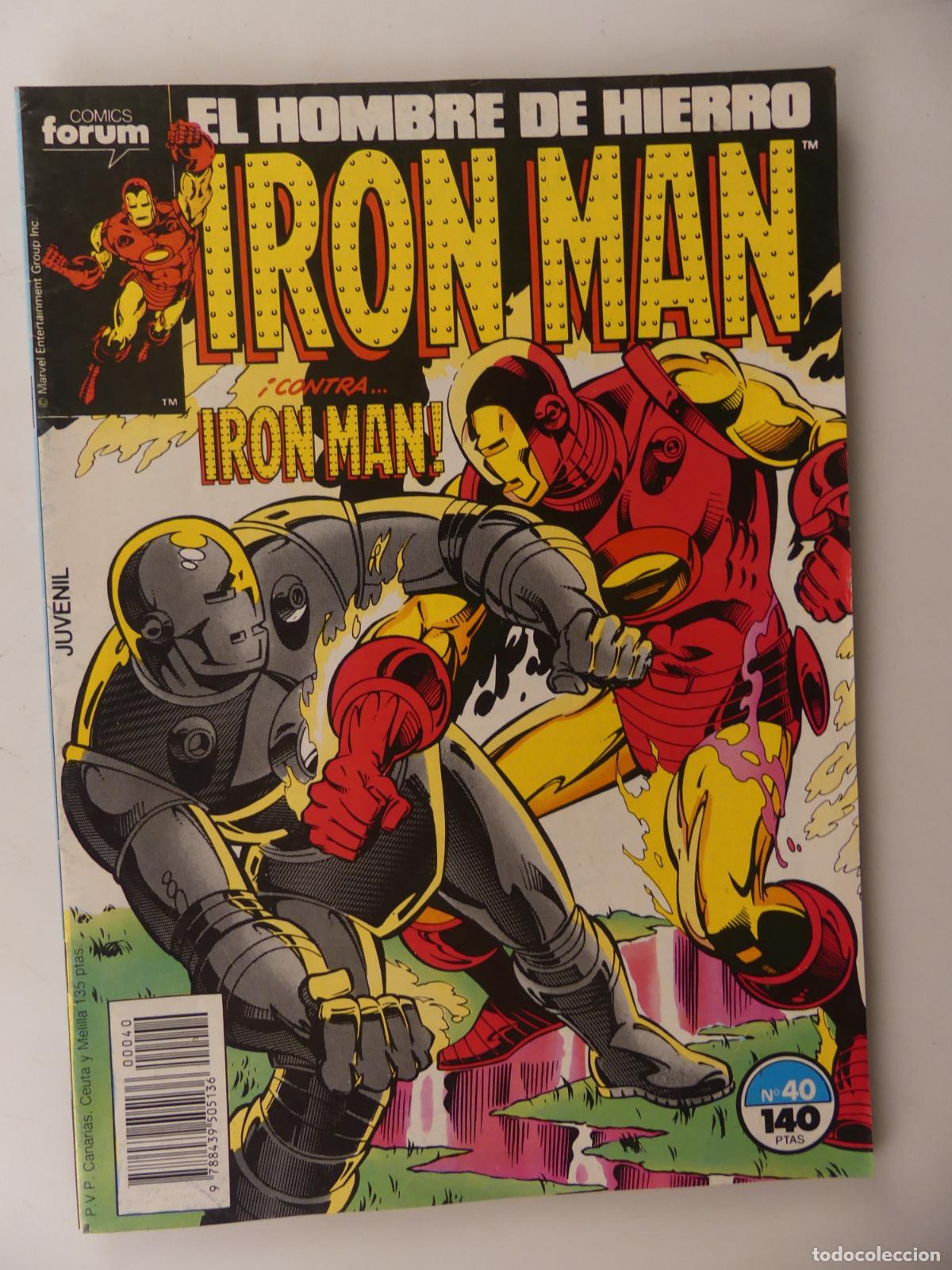 C&oacute;mics: LOTE DE 2 NUMEROS DE COMICS IRON MAN -- REF: 65 - Foto 3