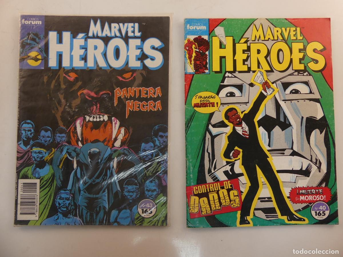 C&oacute;mics: LOTE DE 4 NUMEROS DE COMICS MARVEL HEROES -- REF: 66 - Foto 2