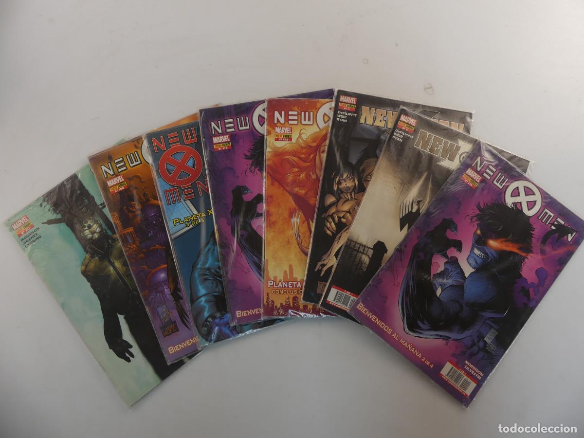 Comics: LOTE DE 8 NUMEROS DE COMICS NEW X MEN -- REF: 70