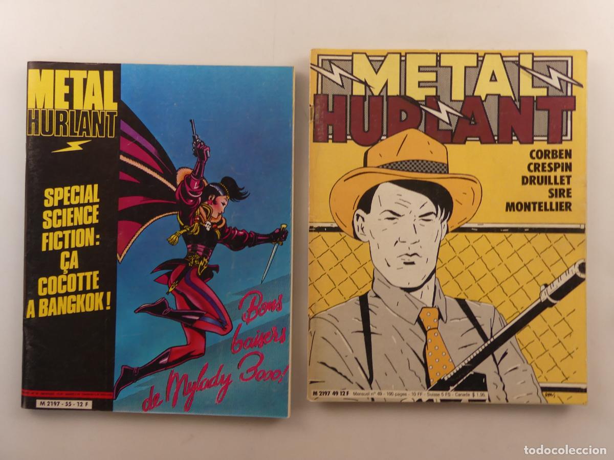 C&oacute;mics: LOTE DE 9 NUMEROS DE COMICS METAL HURLANT -- REF: 74 - Foto 4