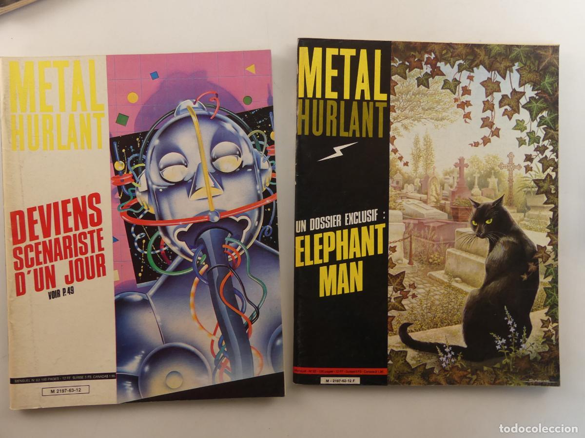 C&oacute;mics: LOTE DE 9 NUMEROS DE COMICS METAL HURLANT -- REF: 74 - Foto 5