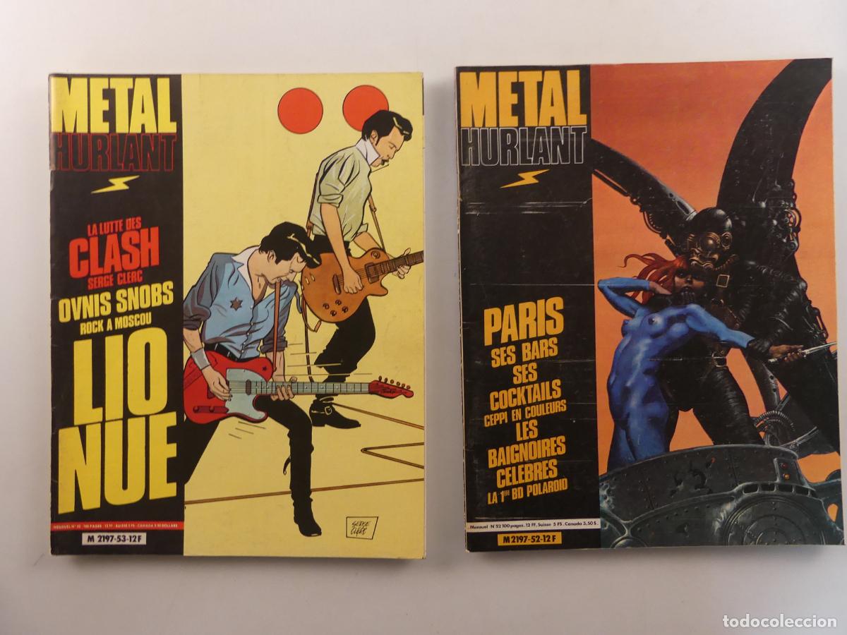C&oacute;mics: LOTE DE 9 NUMEROS DE COMICS METAL HURLANT -- REF: 74 - Foto 6