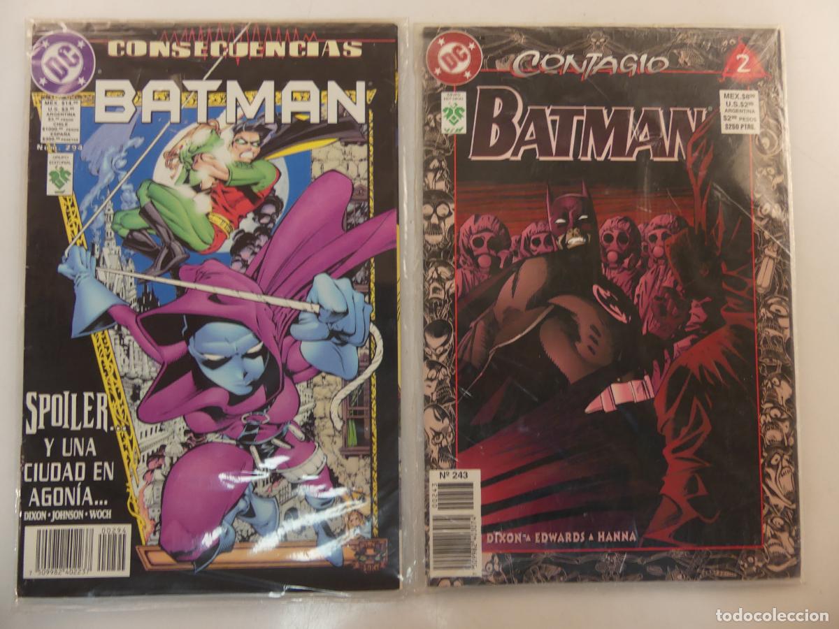 C&oacute;mics: LOTE DE 9 NUMEROS DE COMICS BATMAN -- REF: 76 - Foto 3