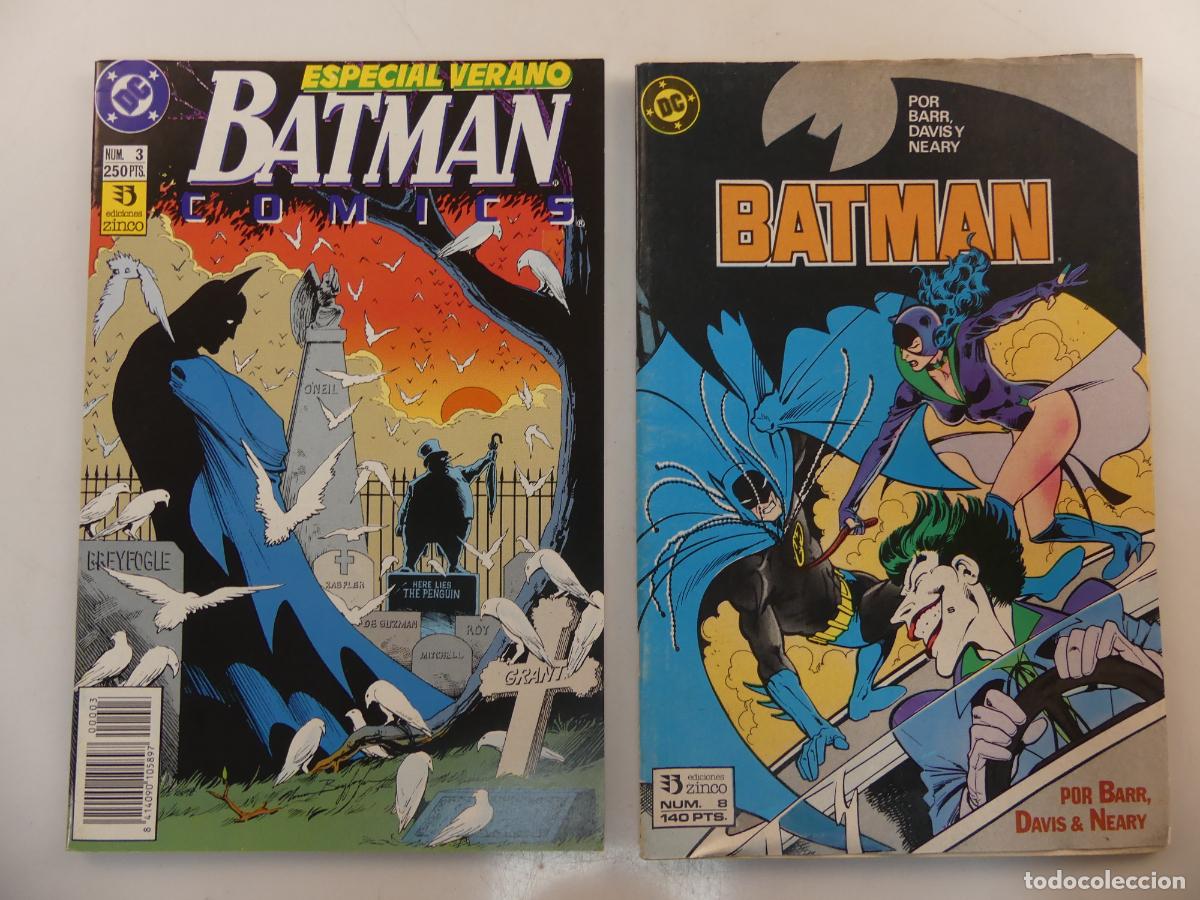 C&oacute;mics: LOTE DE 9 NUMEROS DE COMICS BATMAN -- REF: 76 - Foto 5
