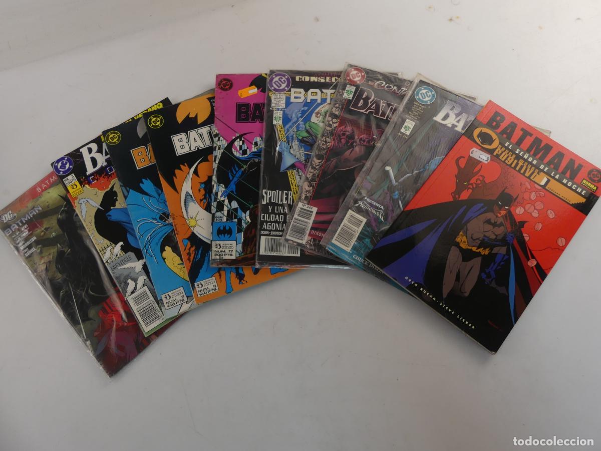 C&oacute;mics: LOTE DE 9 NUMEROS DE COMICS BATMAN -- REF: 76 - Foto 1