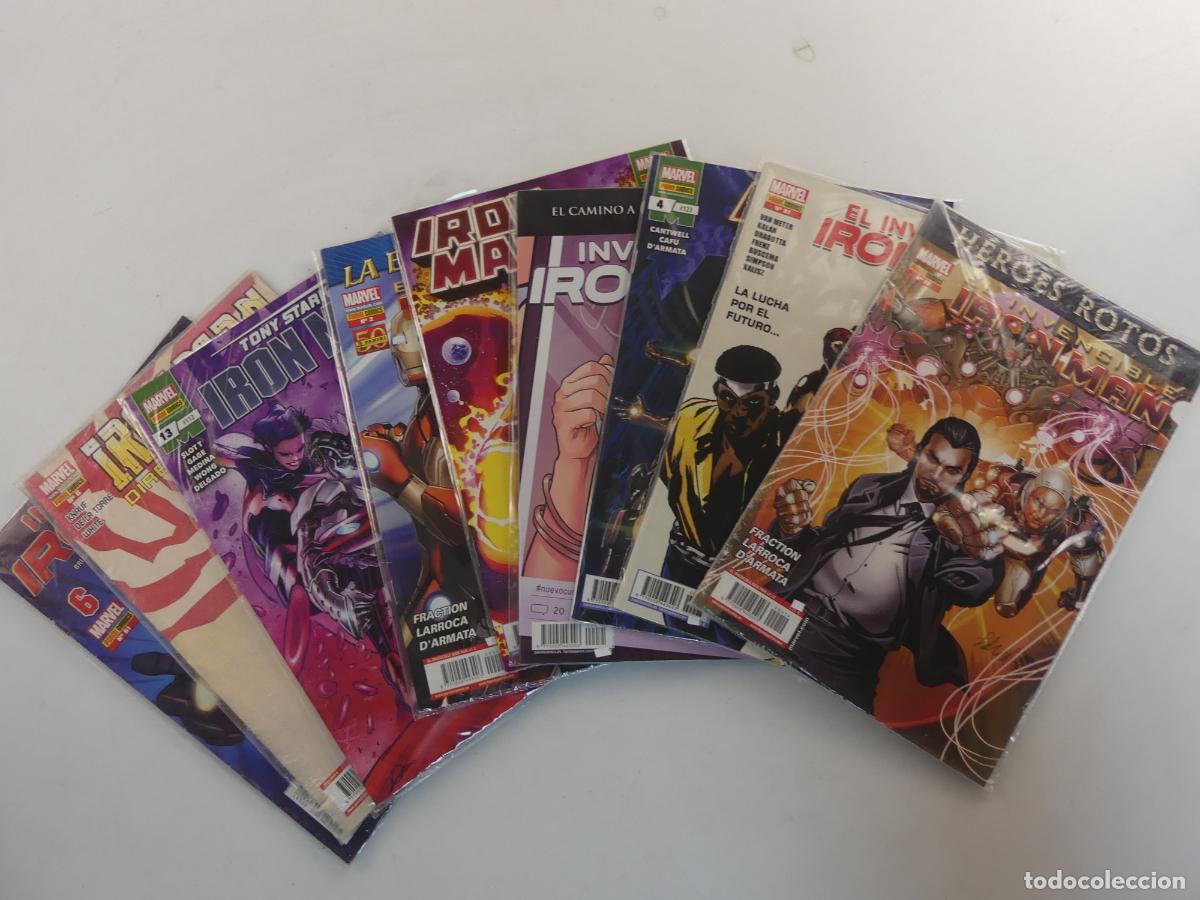 C&oacute;mics: LOTE DE 9 NUMEROS DE COMICS IRON MAN -- REF: 75 - Foto 1