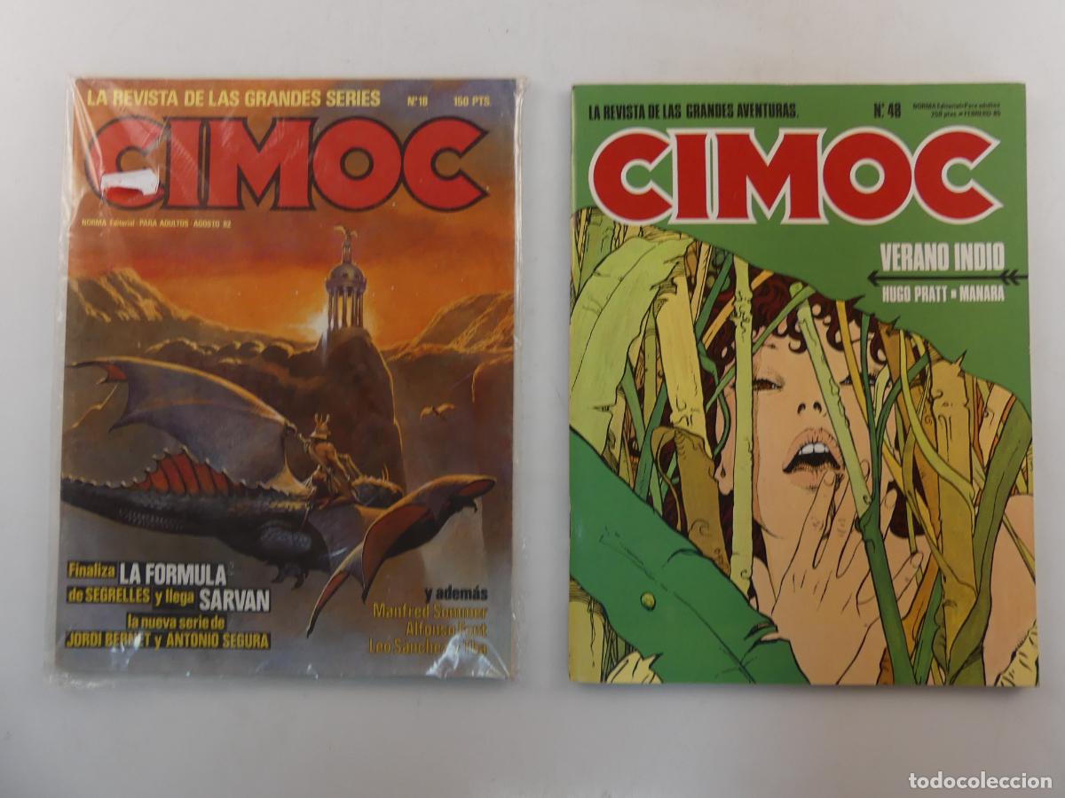 C&oacute;mics: LOTE DE 4 NUMEROS DE COMICS CIMOC -- REF: 84 - Foto 3