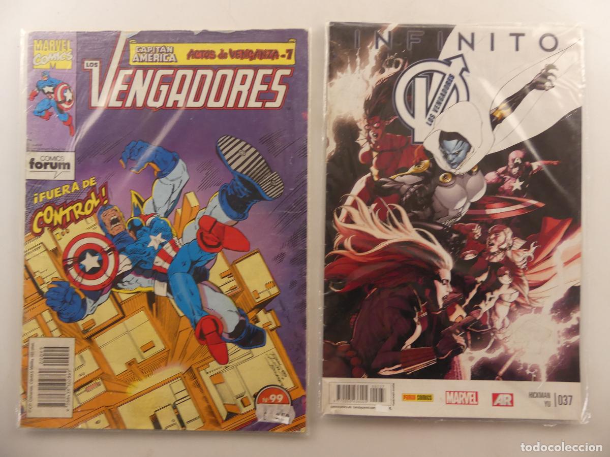 C&oacute;mics: LOTE DE 12 NUMEROS DE COMICS - LOS VENGADORES -- REF: 86 - Foto 3