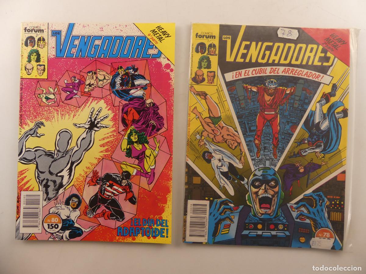 C&oacute;mics: LOTE DE 12 NUMEROS DE COMICS - LOS VENGADORES -- REF: 86 - Foto 8