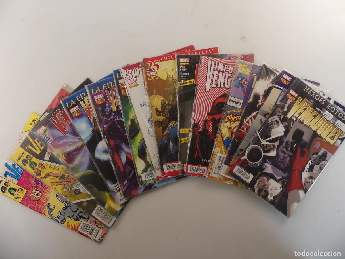 C&oacute;mics: LOTE DE 12 NUMEROS DE COMICS - LOS VENGADORES -- REF: 86 - Foto 1