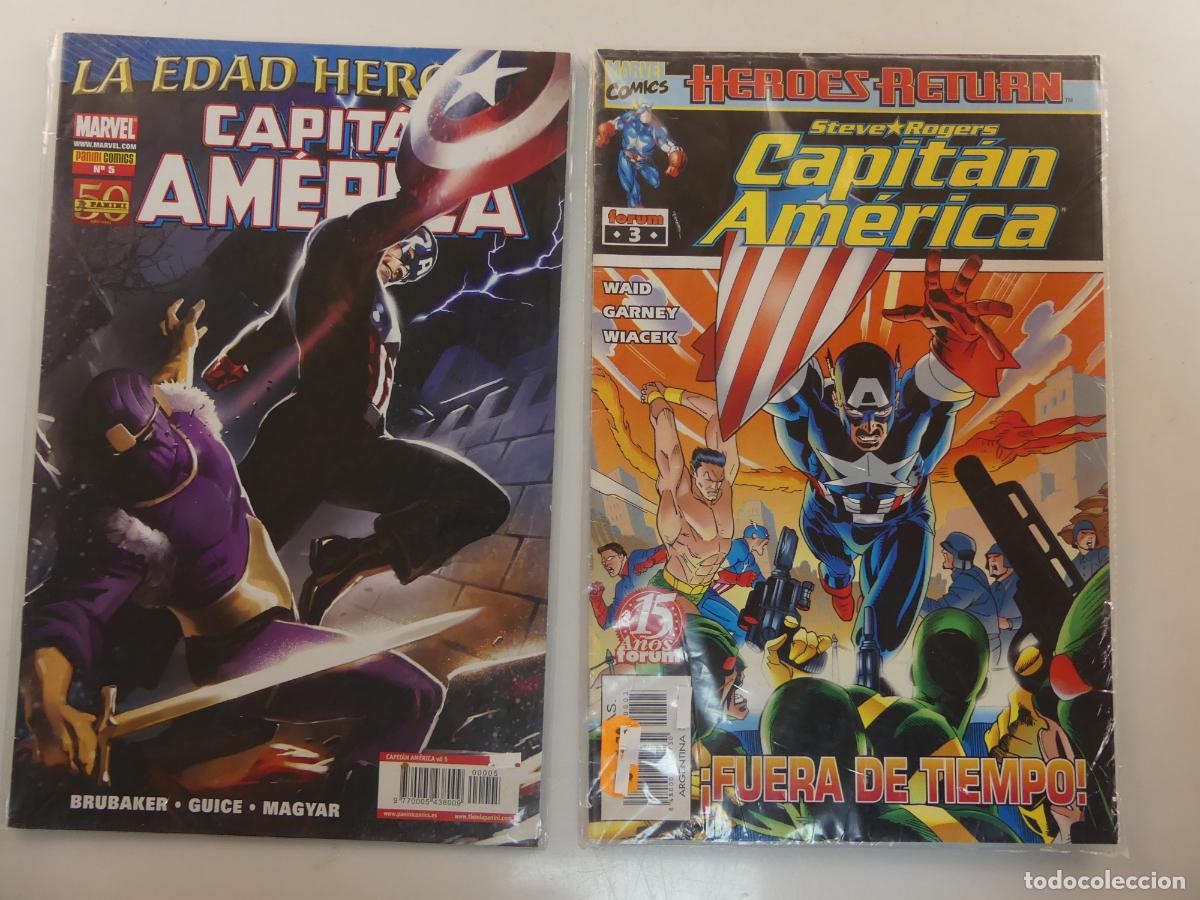 C&oacute;mics: LOTE DE 12 NUMEROS DE COMICS - CAPITAN AMERICA -- REF: 85 - Foto 2