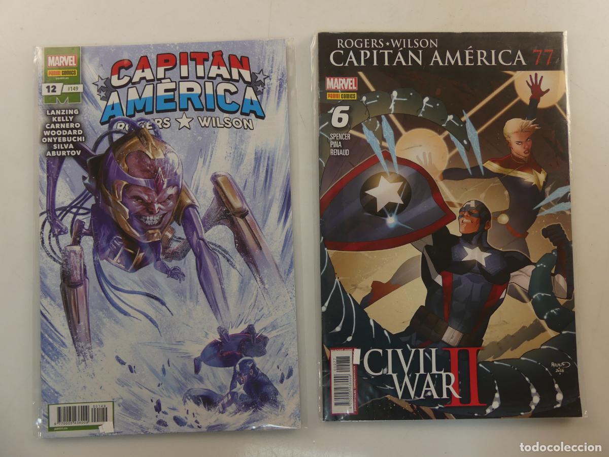 C&oacute;mics: LOTE DE 12 NUMEROS DE COMICS - CAPITAN AMERICA -- REF: 85 - Foto 6