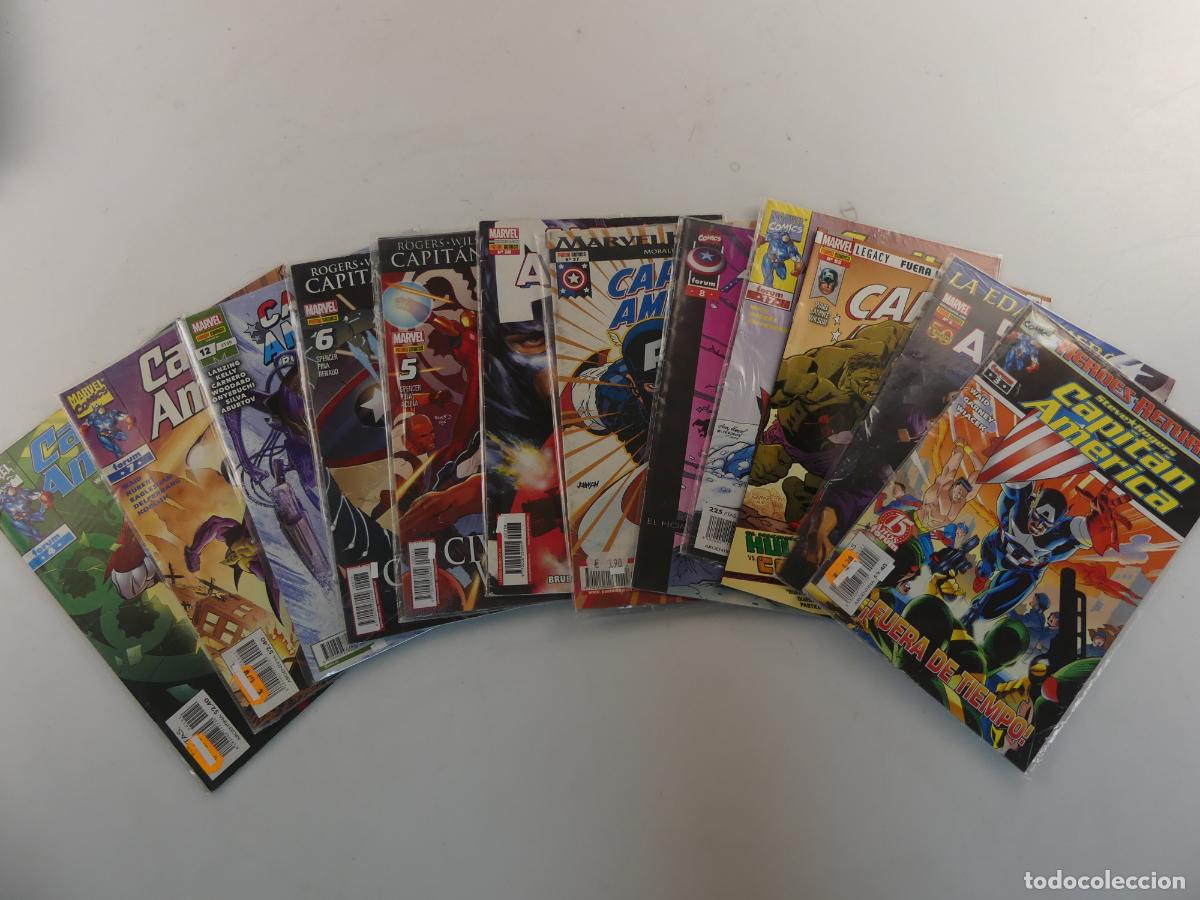 Comics: LOTE DE 12 NUMEROS DE COMICS - CAPITAN AMERICA -- REF: 85