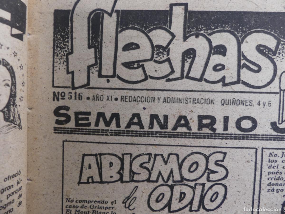 C&oacute;mics: SEMANARIO FLECHAS NUMERO 516 - ABISMOS DE ODIO -- REF: 106 - Foto 2