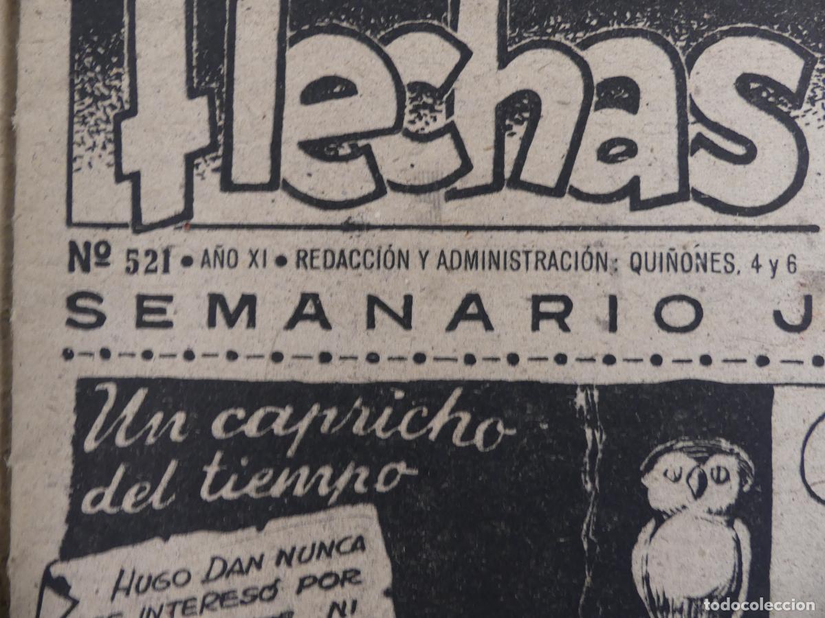 C&oacute;mics: SEMANARIO FLECHAS NUMERO 521- UN CAPRICHO DEL TIEMPO-- REF: 111 - Foto 2