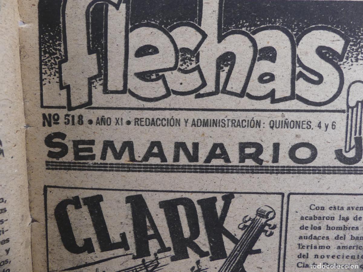 C&oacute;mics: SEMANARIO FLECHAS NUMERO 518 - CLARK EL SECUESTRADOR -- REF: 108 - Foto 2