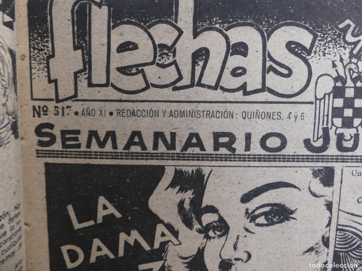 C&oacute;mics: SEMANARIO FLECHAS NUMERO 517 -LA DAMA X-3 -- REF: 107 - Foto 2