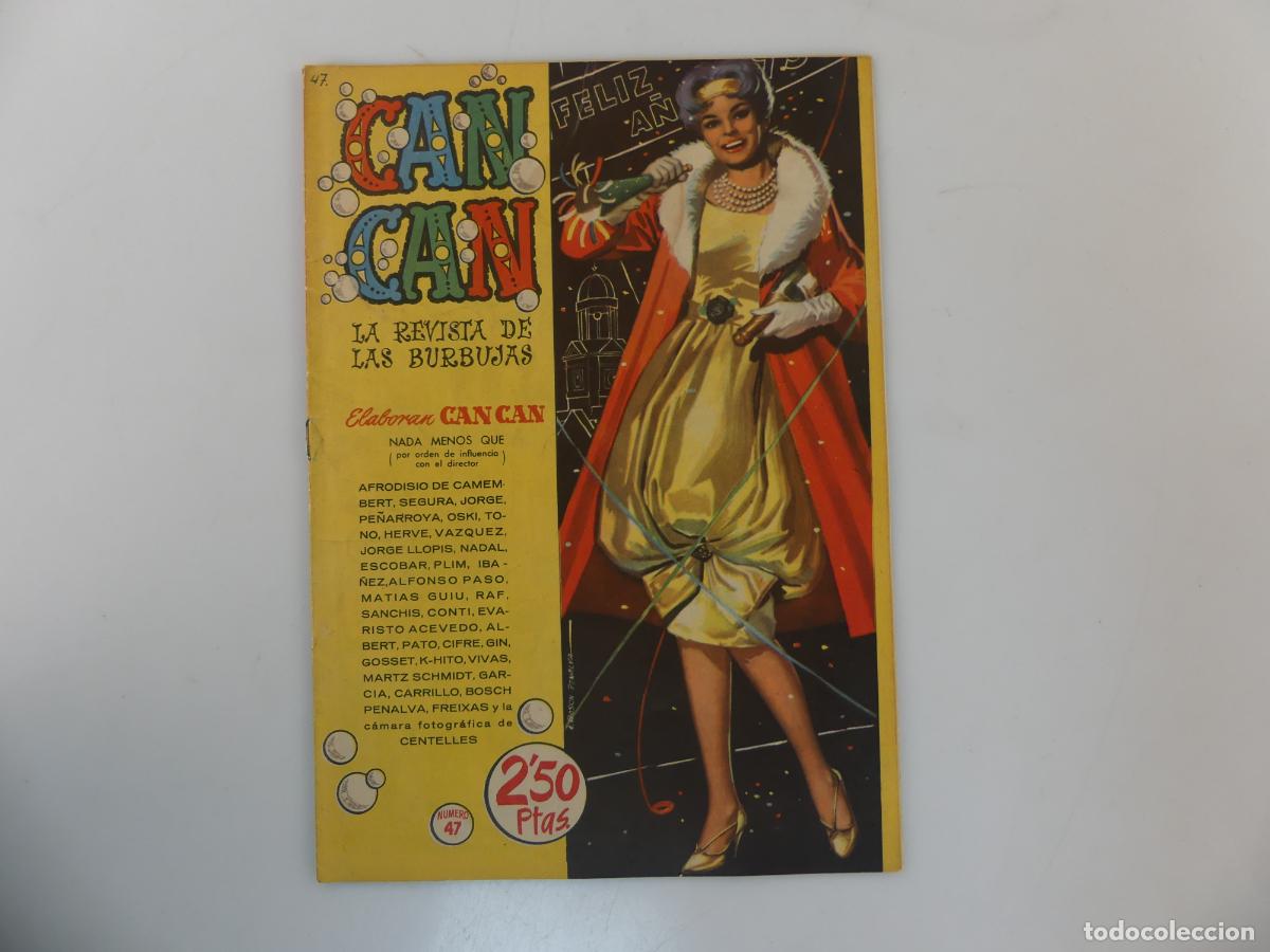 Comics : CAN CAN LA REVISTA DE LAS BURBUJAS - SEMANARIO PARA MAYORES NUMERO 47 -- REF: 161