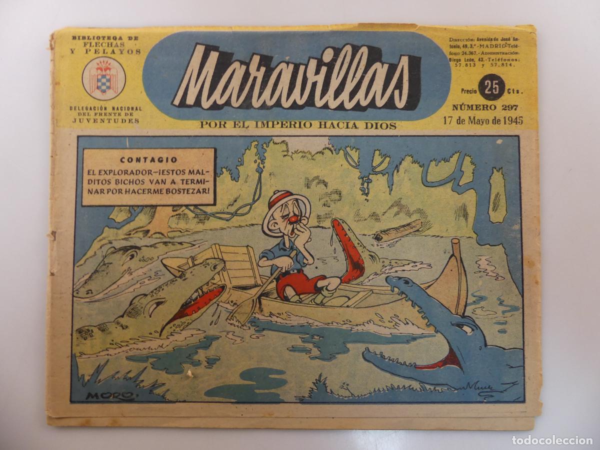 Comics: MARAVILLAS &ndash; BIBLIOTECA DE FLECHAS Y PELAYOS NUMERO 297 -- REF: 259
