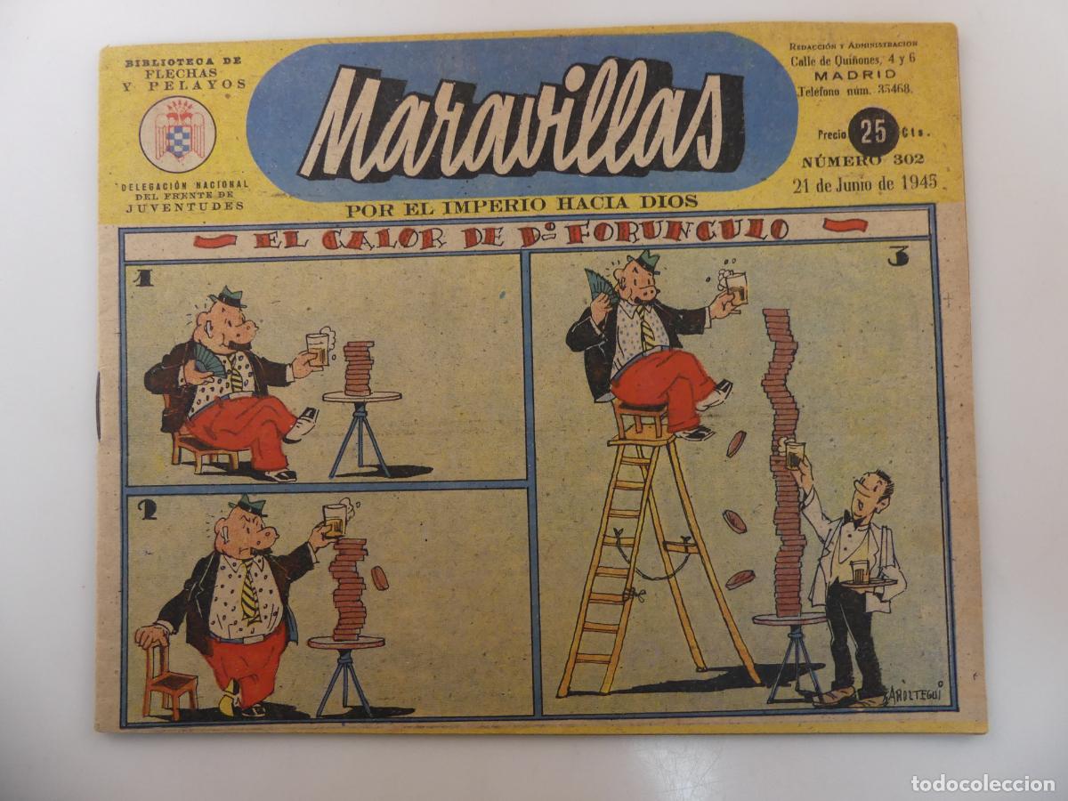 Comics: MARAVILLAS &ndash; BIBLIOTECA DE FLECHAS Y PELAYOS NUMERO 302 -- REF: 263