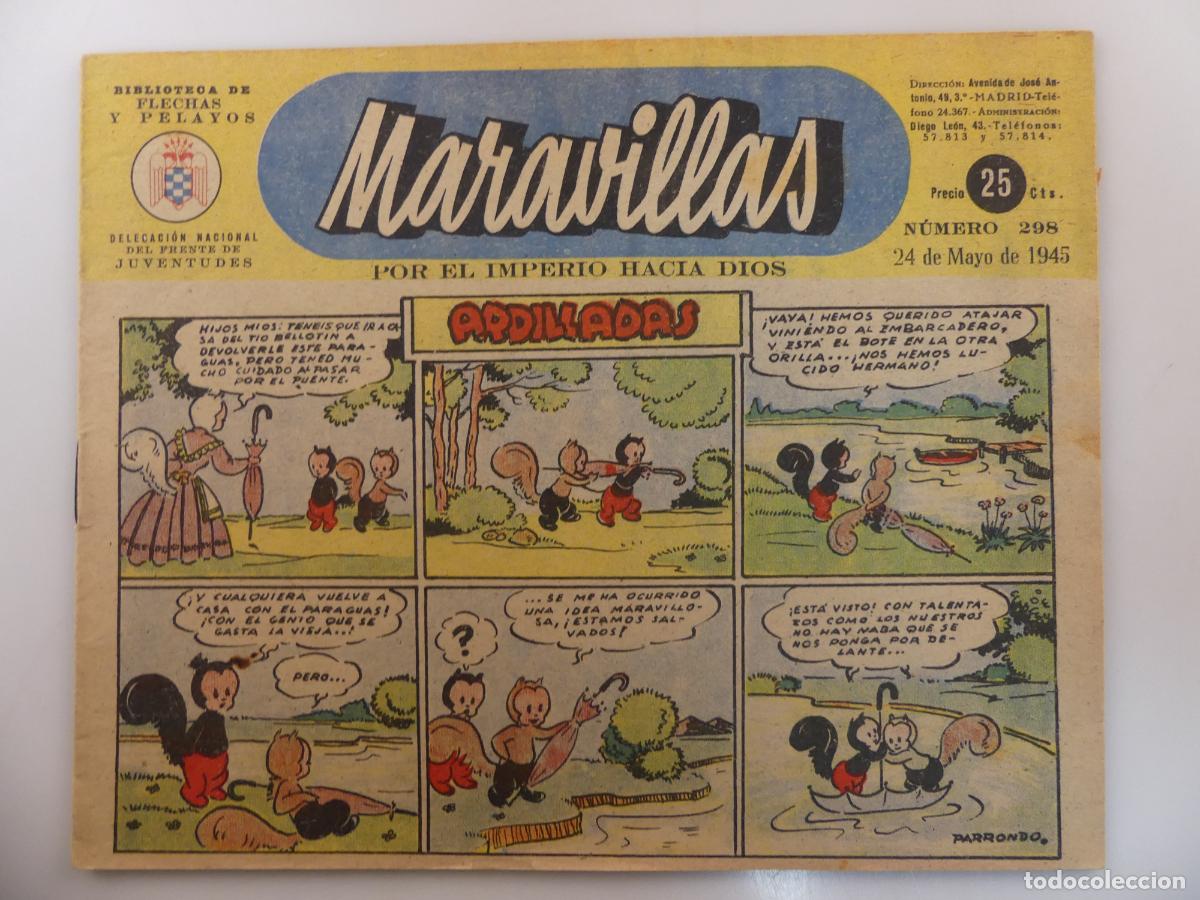 Comics: MARAVILLAS &ndash; BIBLIOTECA DE FLECHAS Y PELAYOS NUMERO 298 -- REF: 260