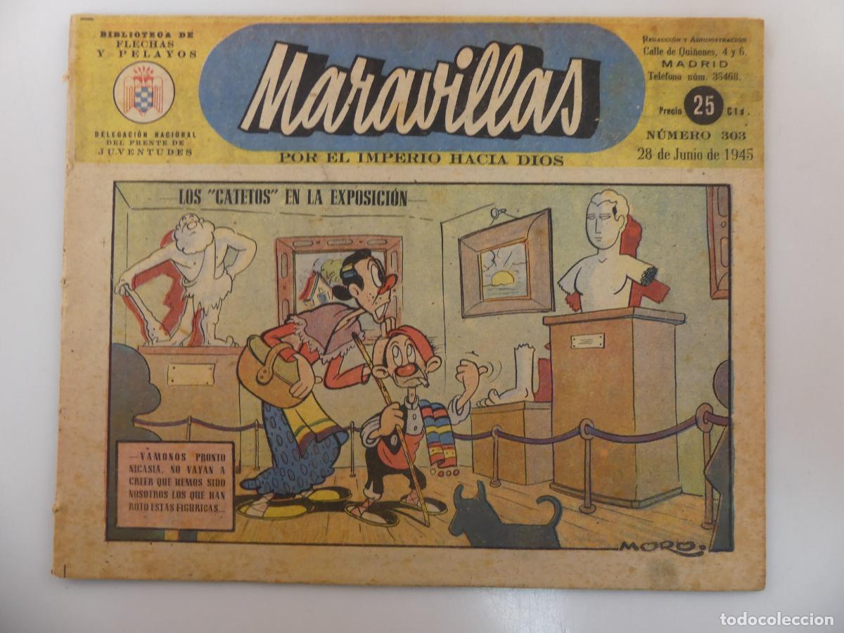 Comics: MARAVILLAS &ndash; BIBLIOTECA DE FLECHAS Y PELAYOS NUMERO 303 -- REF: 264