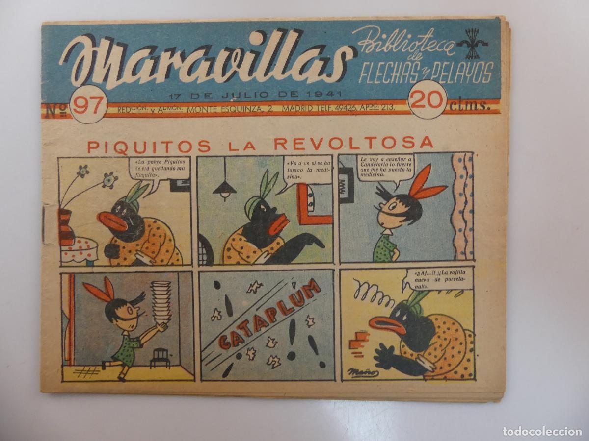 C&oacute;mics: MARAVILLAS &ndash; BIBLIOTECA DE FLECHAS Y PELAYOS NUMERO 97 -- REF: 273 - Foto 1