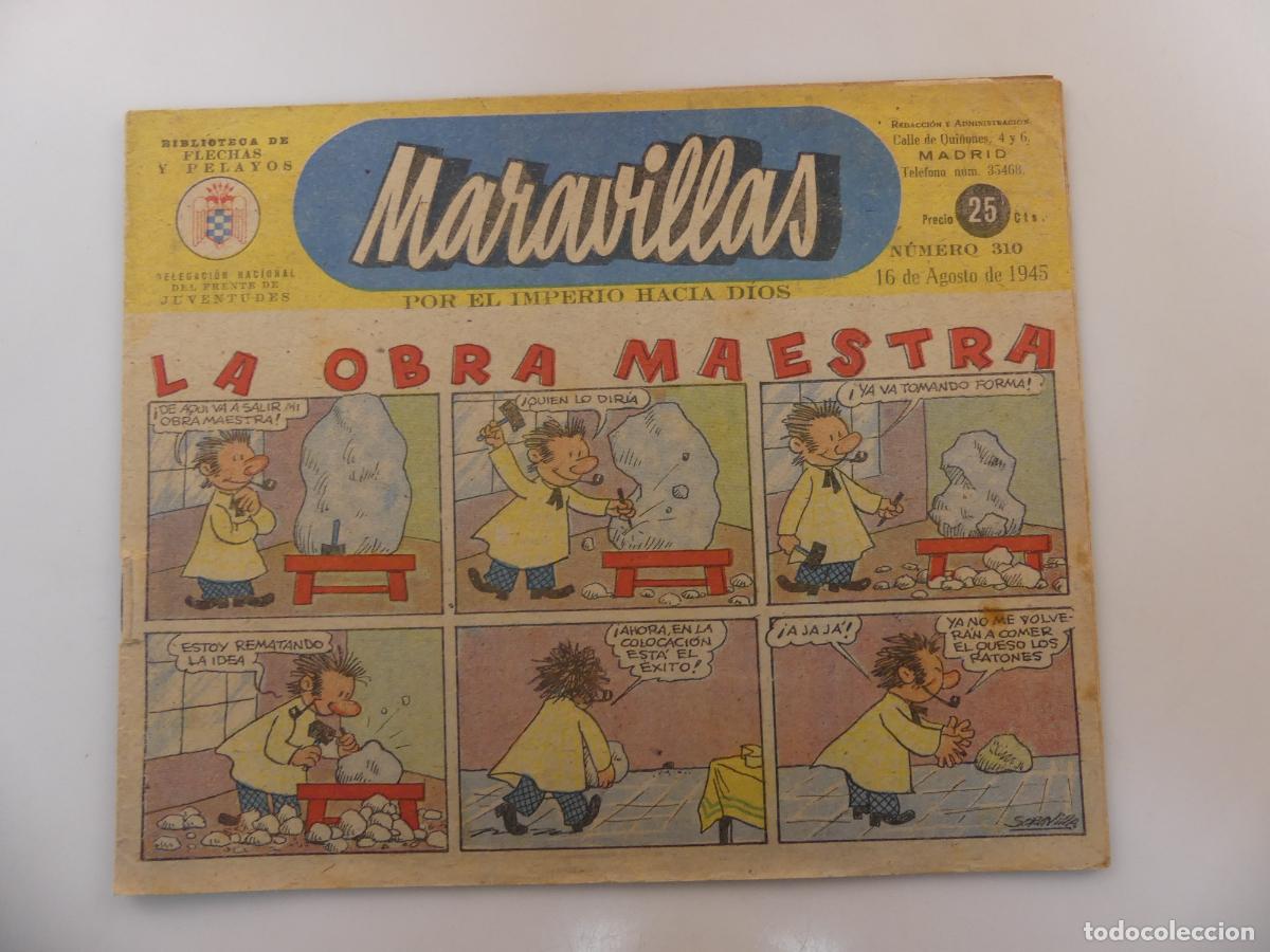 Comics: MARAVILLAS &ndash; BIBLIOTECA DE FLECHAS Y PELAYOS NUMERO 310 -- REF: 270