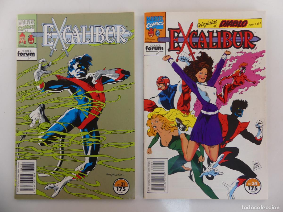 C&oacute;mics: LOTE DE 8 NUMEROS DE COMICS EXCALIBUR -- REF: 56 - Foto 3