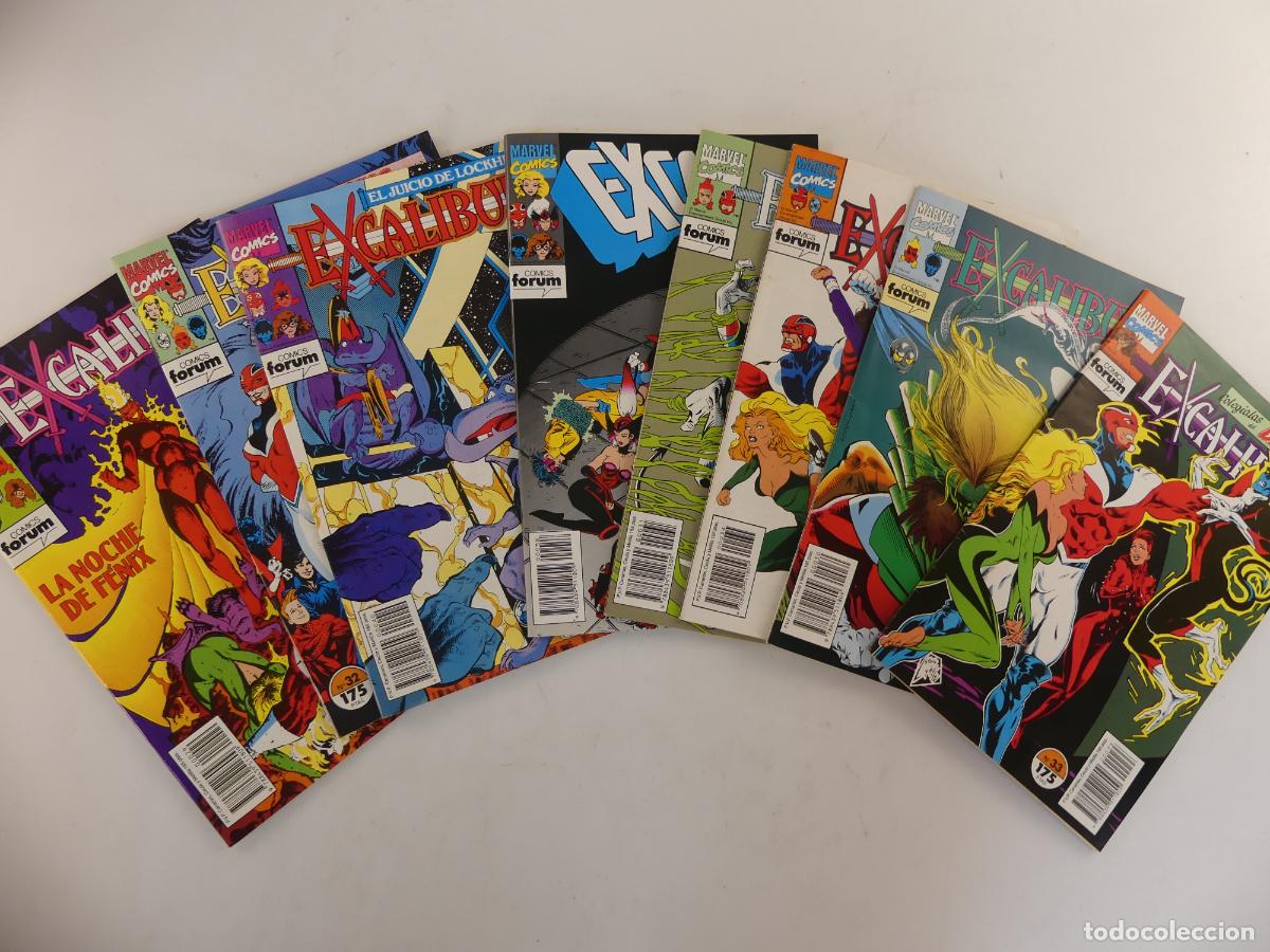 C&oacute;mics: LOTE DE 8 NUMEROS DE COMICS EXCALIBUR -- REF: 56 - Foto 1