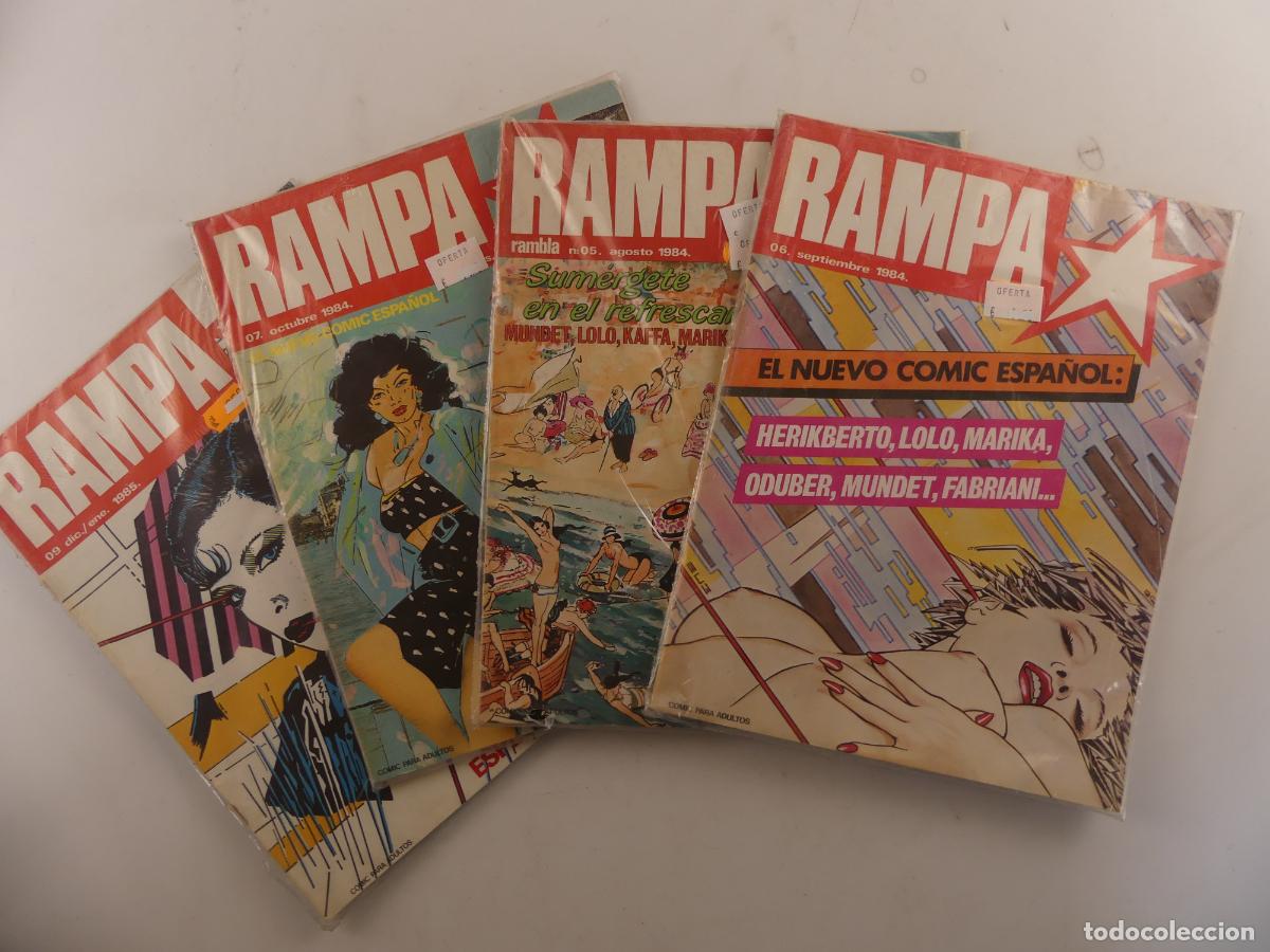 Comics : LOTE DE 4 NUMEROS DE COMICS RAMPA -- REF: 62