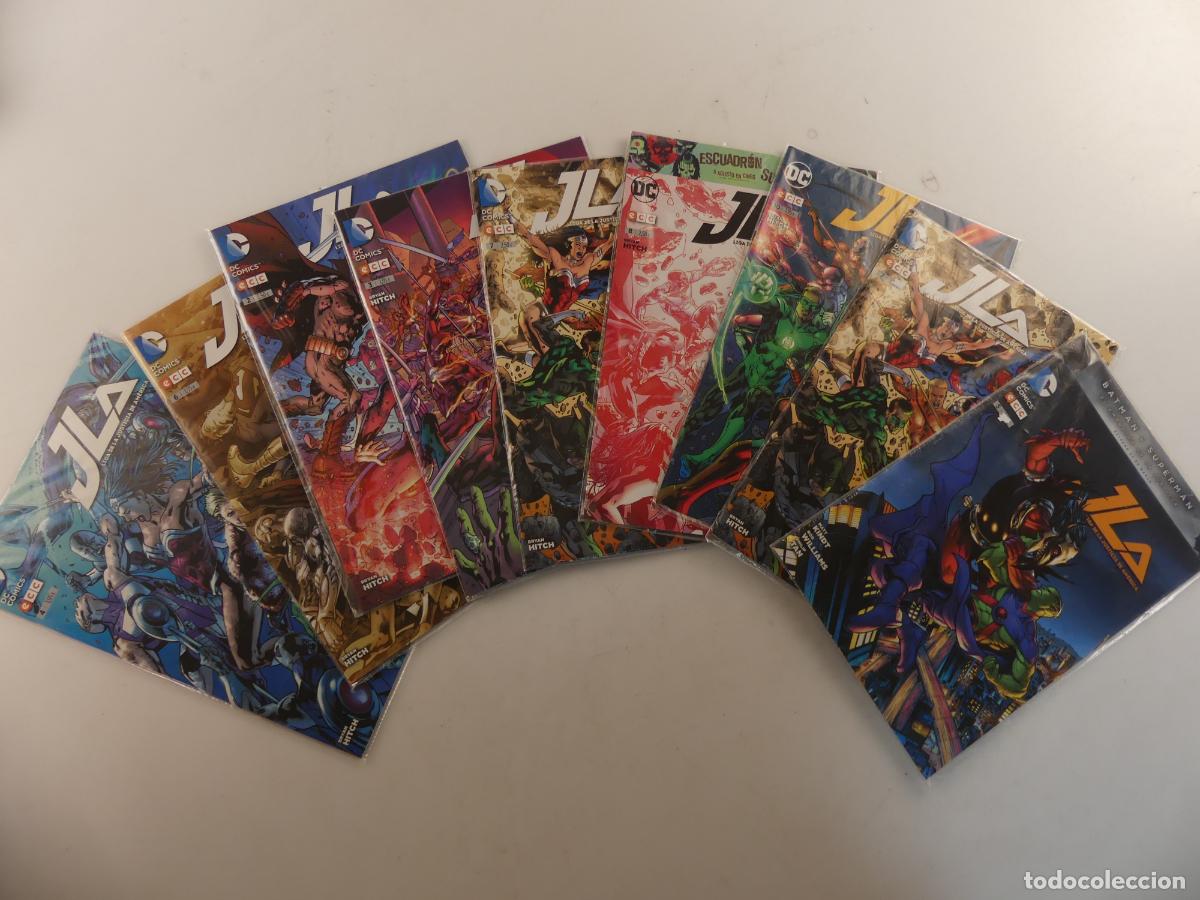 Comics : LOTE DE 9 NUMEROS DE COMICS JLA -- REF: 63