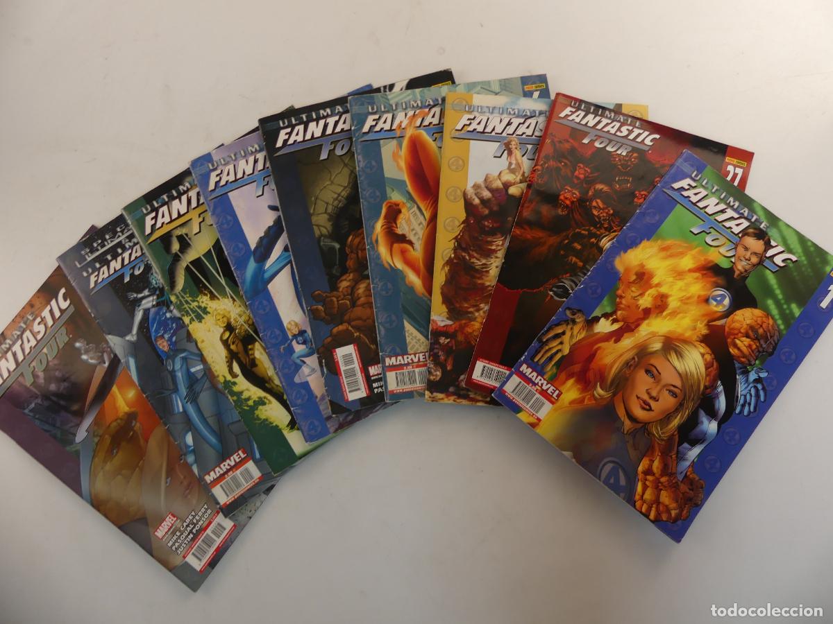 Comics: LOTE DE 9 NUMEROS DE COMICS FANTASTIC FOUR -- REF: 68