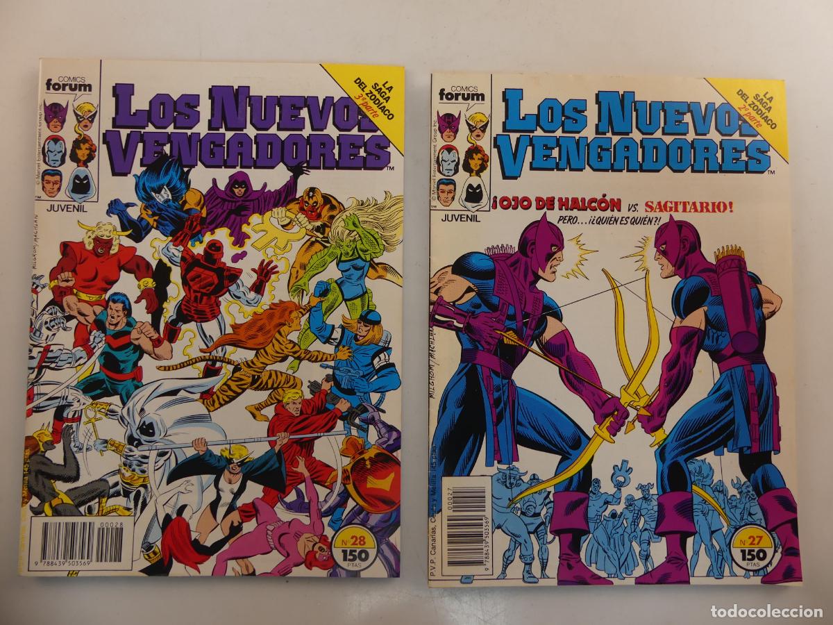 C&oacute;mics: LOTE DE 7 NUMEROS DE COMICS LOS NUEVOS VENGADORES -- REF: 77 - Foto 2