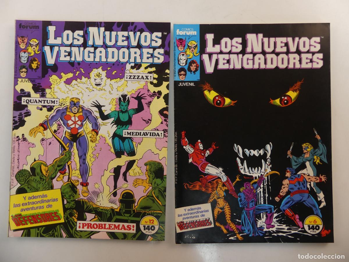 C&oacute;mics: LOTE DE 7 NUMEROS DE COMICS LOS NUEVOS VENGADORES -- REF: 77 - Foto 3