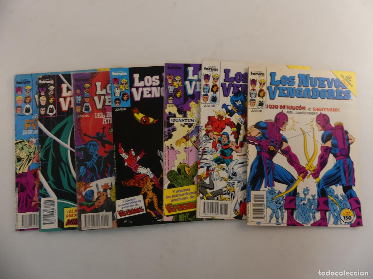 Comics: LOTE DE 7 NUMEROS DE COMICS LOS NUEVOS VENGADORES -- REF: 77