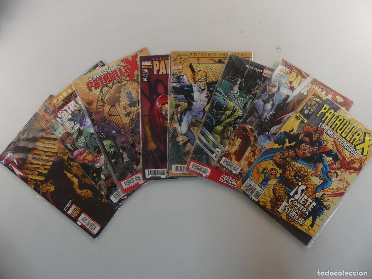 Comics : LOTE DE 8 NUMEROS DE COMICS PATRULLA X -- REF: 82